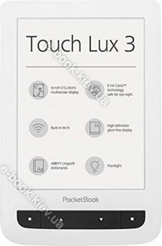 PocketBook Touch Lux 3, white 